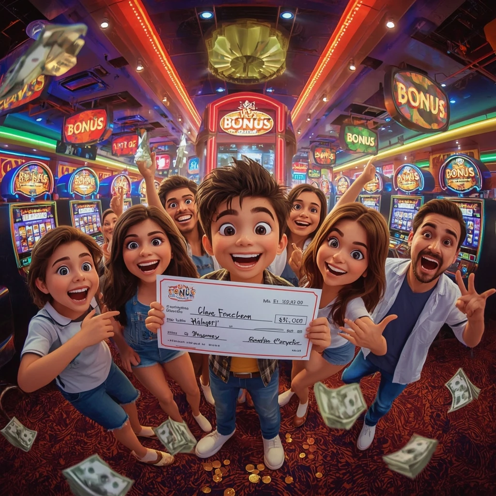 bonus dans les mains de l'homme au casino CASHWIN CASINO