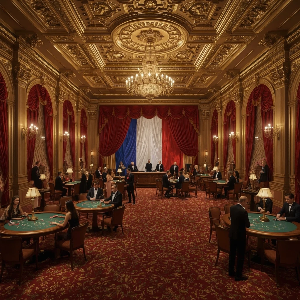 Le casino et le drapeau français CASHWIN CASINO